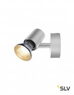 SLV 1002074 SPOT E27 светильник накладной для лампы E27 75Вт макс., серебристый
