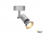 SLV 1002074 SPOT E27 светильник накладной для лампы E27 75Вт макс., серебристый