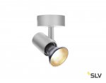 SLV 1002074 SPOT E27 светильник накладной для лампы E27 75Вт макс., серебристый