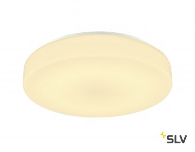 SLV 1002076 LIPSY 35 DRUM светильник накладной IP44 18Вт с LED 3000К/4000K, 1850лм/2000лм, белый