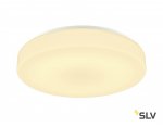 SLV 1002077 LIPSY 40 DRUM светильник накладной IP44 21Вт с LED 3000К/4000K, 2000лм/2300лм, белый