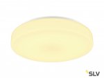 SLV 1002077 LIPSY 40 DRUM светильник накладной IP44 21Вт с LED 3000К/4000K, 2000лм/2300лм, белый