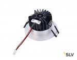 SLV 1002100 PATTA-I ROUND DtW светильник встраиваемый IP65 7.3Вт c LED 1800-3000К, 440лм, CRI>90, матир.алюминий