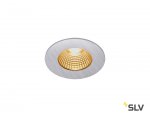 SLV 1002100 PATTA-I ROUND DtW светильник встраиваемый IP65 7.3Вт c LED 1800-3000К, 440лм, CRI>90, матир.алюминий