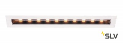 SLV 1002106 MILANDO L светильник встраиваемый 700мА 21.35Вт с LED 3000К, 1700лм, 45°, без БП, белый/ черный