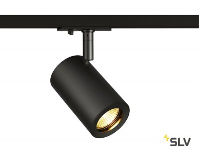 SLV 1002110 1PHASE-TRACK, ENOLA_B SPOT светильник для лампы GU10 50Вт макс., черный