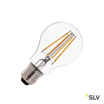 SLV 1002124 LED A60 E27 источник света 230В, 7Вт, 2700K, 790лм, 280°, диммируемый, филаментный SLV 1002124 LED A60 E27 источник света 230В, 7Вт, 2700K, 790лм, 280°, диммируемый, филаментный