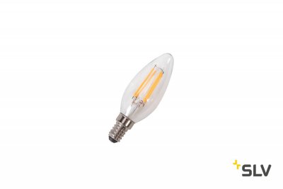 SLV 1002128 LED C35 E14 источник света 230В, 4.5Вт, 2700K, 490лм, 280°, диммируемый, филаментный SLV 1002128 LED C35 E14 источник света 230В, 4.5Вт, 2700K, 490лм, 280°, диммируемый, филаментный