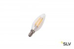 SLV 1002128 LED C35 E14 источник света 230В, 4.5Вт, 2700K, 490лм, 280°, диммируемый, филаментный