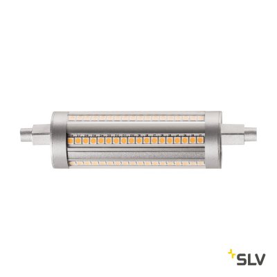 SLV 1002135 LED R7s 118 мм источник света 230В, 14Вт, 3000K, 2000лм, диммируемый, серебристый корпус SLV 1002135 LED R7s 118 мм источник света 230В, 14Вт, 3000K, 2000лм, диммируемый, серебристый корпус