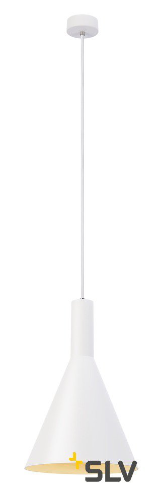 SLV 1002138 PHELIA PD-L светильник подвесной для лампы E27 23Вт макс., белый SLV 1002138 PHELIA PD-L светильник подвесной для лампы E27 23Вт макс., белый