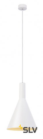 SLV 1002138 PHELIA PD-L светильник подвесной для лампы E27 23Вт макс., белый