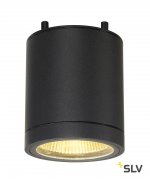 SLV 1002154 ENOLA_C OUT CL Dim to Warm светильник потолочный IP55 15Вт c LED 2000-3000К, 725лм, 35°, антрацит