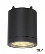SLV 1002154 ENOLA_C OUT CL Dim to Warm светильник потолочный IP55 15Вт c LED 2000-3000К, 725лм, 35°, антрацит