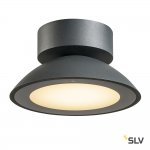 SLV 1002157 MALU CL светильник потолочный IP44 9.2Вт c LED 3000К, 360лм, 100°, антрацит