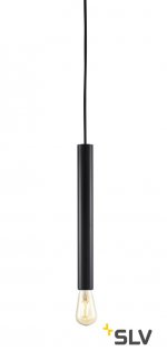 SLV 1002159 FITU LONG E27 PD-3 светильник подвесной 2.5m для лампы E27 60Вт макс., без основания, черный