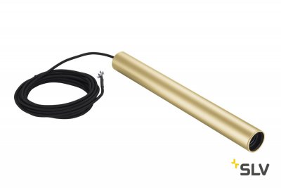 SLV 1002162 FITU LONG E27 PD-3 светильник подвесной 2.5m для лампы E27 60Вт макс., без основания, латунь SLV 1002162 FITU LONG E27 PD-3 светильник подвесной 2.5m для лампы E27 60Вт макс., без основания, латунь