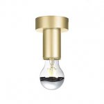 SLV 1002166 FITU CL светильник потолочный для лампы E27 60Вт макс., латунь