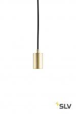 SLV 1002167 FITU E27 PD светильник подвесной 2.5m для лампы E27 60Вт макс., без основания, латунь