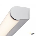 SLV 1002190 MARYLIN 40 светильник накладной IP44 10Вт с LED 3000К, 680лм, хром/ белый
