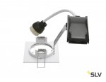 SLV 1002204 PIKA SQUARE QPAR51 светильник встраиваемый для лампы GU10 50Вт макс., белый
