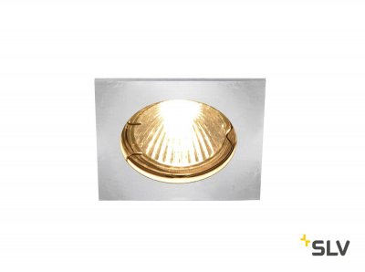 SLV 1002205 PIKA SQUARE QPAR51 светильник встраиваемый для лампы GU10 50Вт макс., хром
