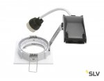 SLV 1002208 PIKA SQUARE TURNO QPAR51 светильник встраиваемый для лампы GU10 50Вт макс., белый