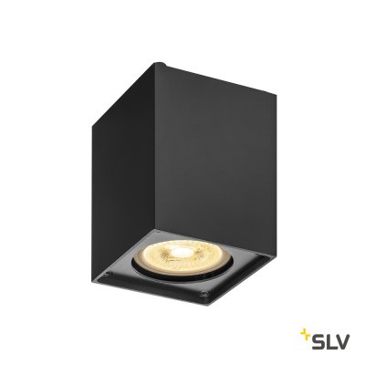 SLV 1002216 ALTRA DICE CL-1 светильник потолочный для лампы GU10 35Вт макс., черный SLV 1002216 ALTRA DICE CL-1 светильник потолочный для лампы GU10 35Вт макс., черный
