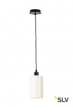 SLV 1002217 FENDA, плафон-цилиндр диам. 12.5см, для лампы E27 40Вт макс., стекло белое