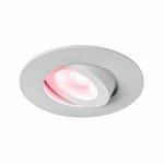 SLV 1002528 SLV PLAY, DOWNLIGHT RGBW светильник встраиваемый 10Вт с БП и LED RGBW, 38°, 450лм, белый