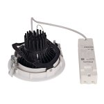 SLV 1003302 SUPROS DL светильник встраиваемый 36Вт с БП и LED 3000К, 3380лм, CRI>90, 60°, белый