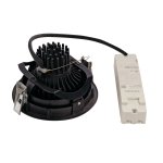 SLV 1003305 SUPROS DL светильник встраиваемый 36Вт с БП и LED 4000К, 3520лм, CRI>90, 60°, черный