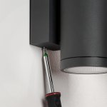 SLV 1003425 ENOLA ROUND UP/DOWN M WL светильник настенный IP65 19Вт c LED 3000/4000К, 2x 740/840лм, 38°, антрацит