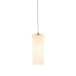 SLV 1003432 QUADRASS PD светильник подвесной для лампы E27 40Вт макс., без основания, хром/ белое стекло