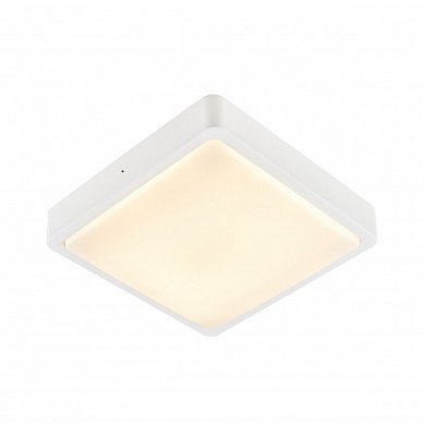 SLV 1003449 AINOS SQUARE светильник накладной IP65 17Вт с LED 3000/4000К, 1300лм, 120°, белый