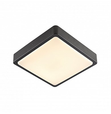 SLV 1003452 AINOS SQUARE SENSOR светильник накладной IP65 с датчиком движения и LED 18Вт, 3000К, 1300лм, 120°, антрацит