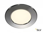 SLV 112162 Downlight DL 126 LED, rund, chrom, 3W LED, 2700K