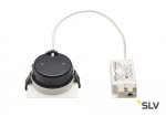 112682 SLV VERLUX 10 светильник встраиваемый с LED 10Вт (12Вт), 3000К, 880лм, 80°, белый