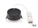 112692 SLV VERLUX 20 светильник встраиваемый с LED 20Вт (22Вт), 3000К, 1800лм, 80°, белый