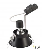 SLV 113140 HORN-T Einbauleuchte, mattschwarz, GU10, max. 50W