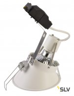 SLV 113151 HORN-A Einbauleuchte, mattweiss, GU10, max. 50W