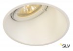 SLV 113151 HORN-A Einbauleuchte, mattweiss, GU10, max. 50W