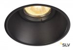 SLV 113160 HORN-O Einbauleuchte, mattschwarz, GU10, max. 50W
