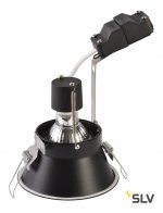 SLV 113160 HORN-O Einbauleuchte, mattschwarz, GU10, max. 50W