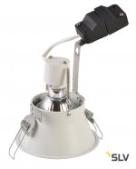 SLV 113161 HORN-O Einbauleuchte, mattweiss, GU10, max. 50W