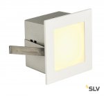 SLV 113262 FRAME BASIC LED Einbauleuchte, eckig, mattweiss, warmweisse LED