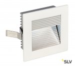 SLV 113290 FRAME CURVE LED Einbauleuchte, eckig, mattweiss, neutral- weisse LED