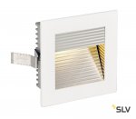 SLV 113292 FRAME CURVE LED Einbauleuchte, eckig, mattweiss, warmweisse LED