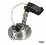 SLV 113446 NEW TRIA XL ROUND GU10 Downlight, alu brushed, max. 50W, inkl. Clipfedern
