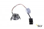 SLV 113976 NEW TRIA MINI DL ROUND Set Downlight, alu-brushed, 30°, 3000K, inkl. Treiber, Clipfed.